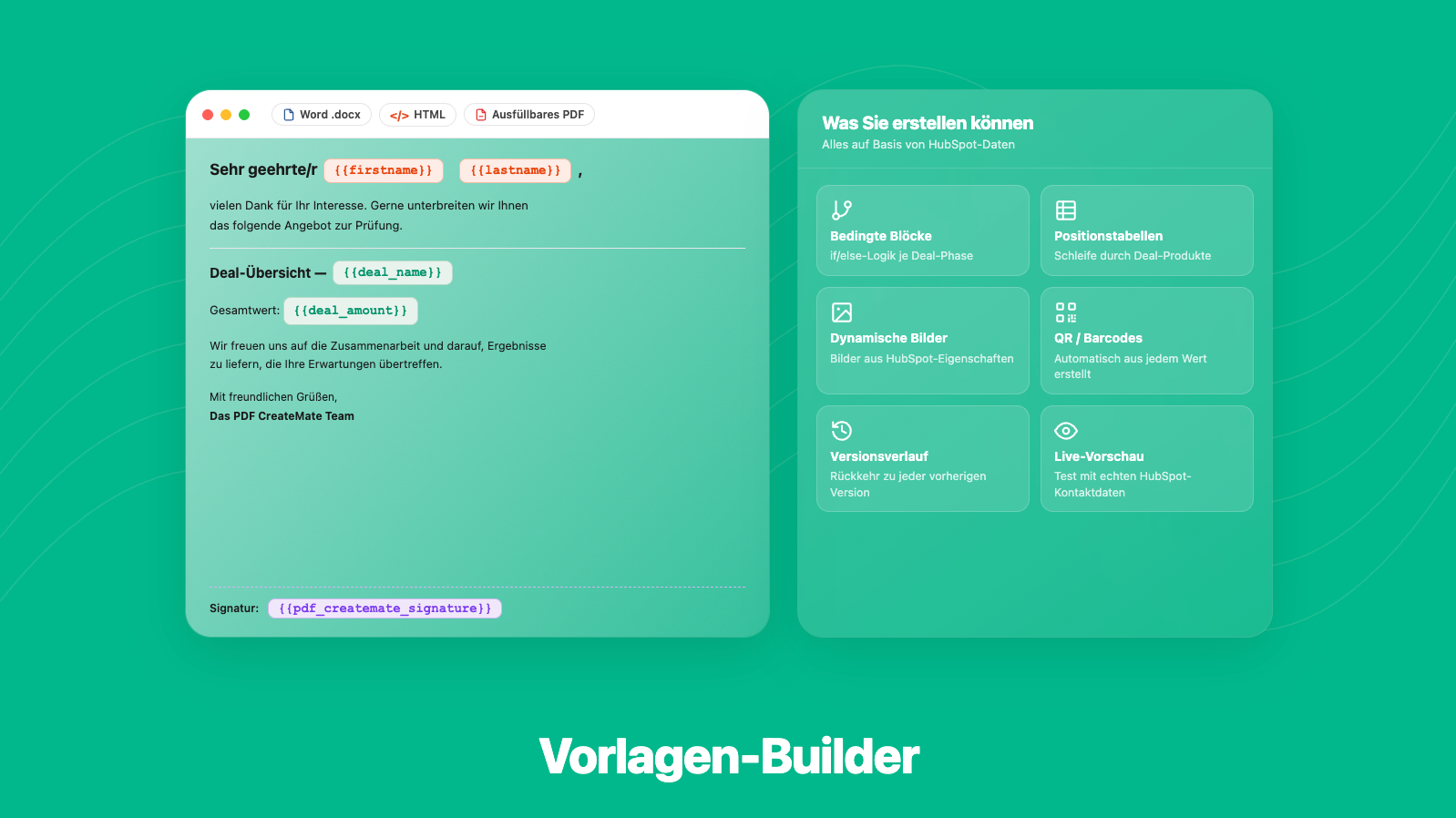 Vorlagenersteller