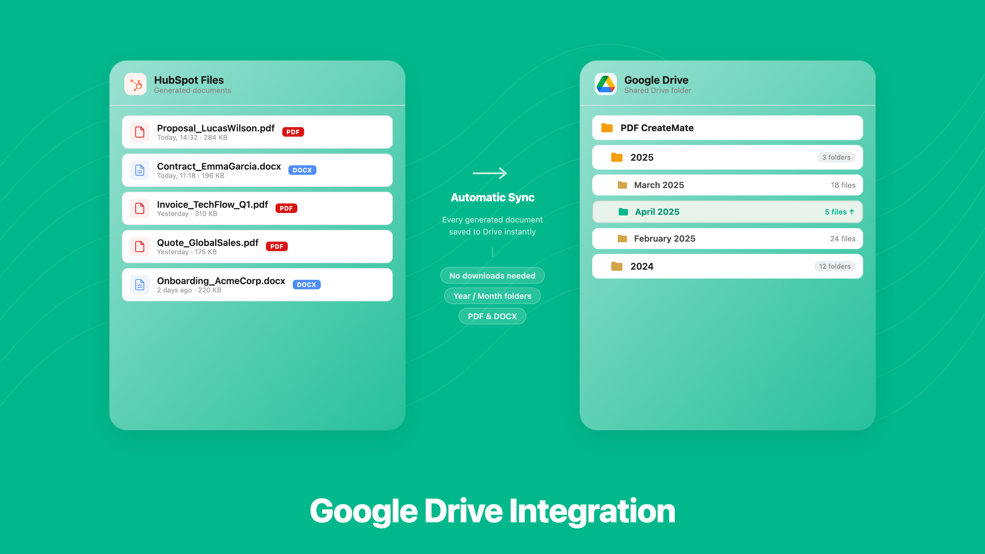 Google Drive Integration